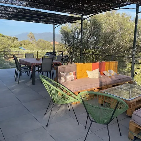 Corse - Maison Face A La Mer Дом отдыха Серра-ди-Ферро